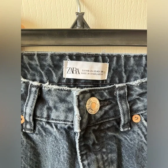Zara Acid Washed Jeans - Picture 5 of 5